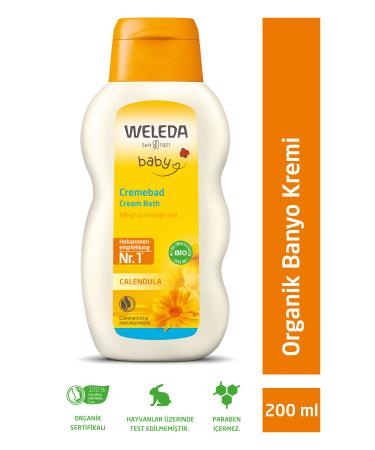 Weleda Calendula Organic Cleansing and Moisturizing Bath Cream 200ml