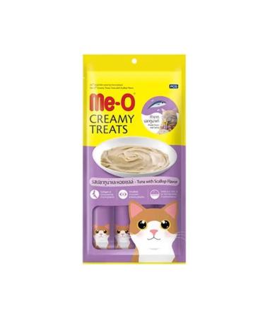 Your Meo Creamy Tuna and Scallop Cat Liquid Reward Food 4x15 Gr