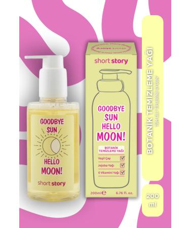 short story Goodbye Sun Hello Moon! Botanical Facial Cleansing Oil Green Tea Jojoba Vitamin E Multi Formula