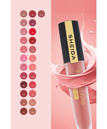 Sheida Ultra Long Lasting Lipcolor (liquid lipstick) - Buy Online on GoSupps.com