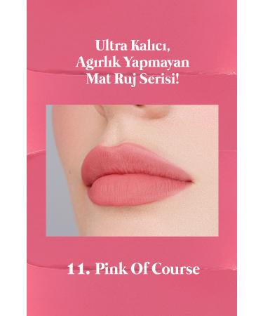 PERIPERA Matte Finish and Long-Lasting Stick Lipstick PERIPERA Ink Mood Matte Stick (11 Pink Of Course) - Buy Online on GoSupps.com