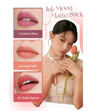 PERIPERA Matte Finish and Long-Lasting Stick Lipstick PERIPERA Ink Mood Matte Stick (12 Hip Brown) - Buy Online on GoSupps.com