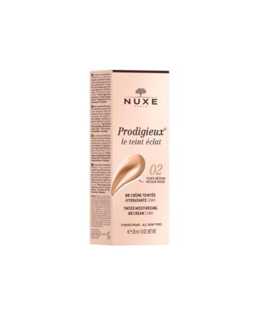 Nuxe Prodigieux Bb Cream Tinted Moisturizing 30 ml - 02 Medium Shade - Buy Online on GoSupps.com