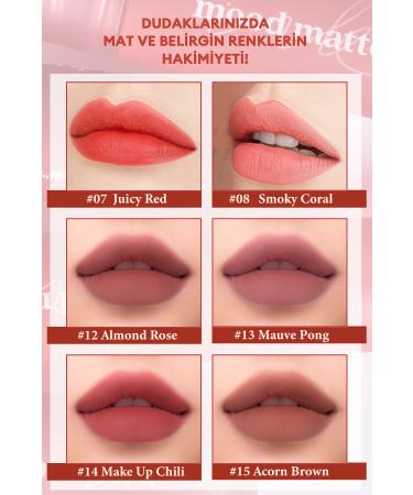 PERIPERA Matte Finish Full and Smooth Appearance Tint PERIPERA Ink Mood Matte Tint (15 Acorn Brown) - Buy Online on GoSupps.com