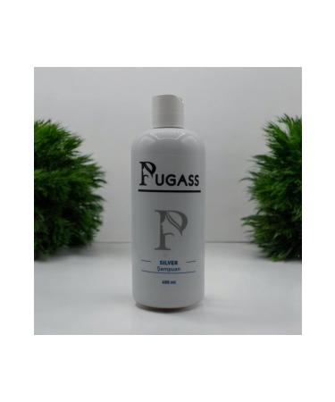 pugass Silver Shampoo/Platinum and White Gray Hair 400 ML
