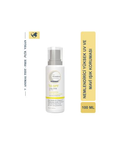 WHITEMOON WHITE MOON High Protection and Moisturizing Effective Sunscreen Cream SPF 50 100 ml