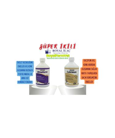 Royal la 500 ml Minaform-calcimax Egg Paralysis Mineral Muscle and Bone Development