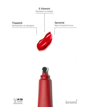 Cream Lip Care Shine Lip Balm 13ml | Strawberry Velvet | Moisturizer | Peptide Ceramide Vitamin E - Buy Online on GoSupps.com