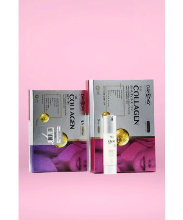 DAY2DAY The Collagen Beauty Intense 30 Sachets Collagen Liquid 14 Tubes and Adaleb Plus Cream