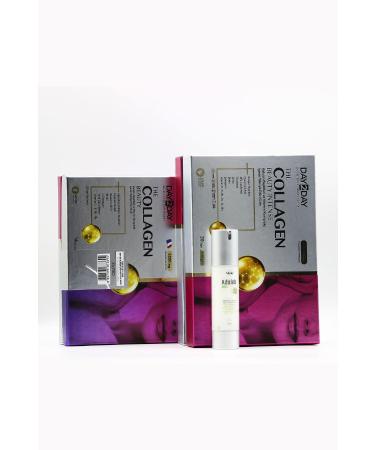DAY2DAY The Collagen Beauty Intense 30 Sachets Collagen Liquid 14 Tubes and Adaleb Plus Cream - Buy Online on GoSupps.com