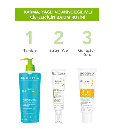 Bioderma Sebium Foaming Gel 500 ml - Buy Online on GoSupps.com