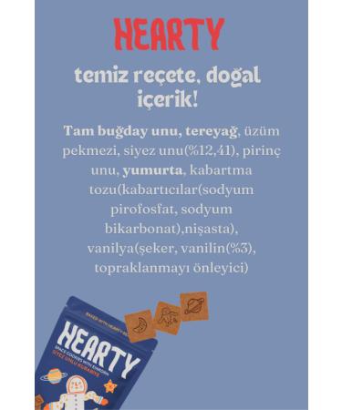 Hearty 8 Pack Mixed Cookies 60g Sugar-free Additive-free Healthy Snack for Kids - Buy Online on GoSupps.com