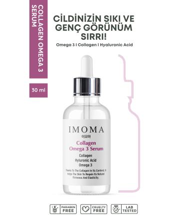 IMOMA Anti-Aging Anti-Wrinkle Niacinamide Vitamin B3 Vitamin E Avocado Collagen Omega3