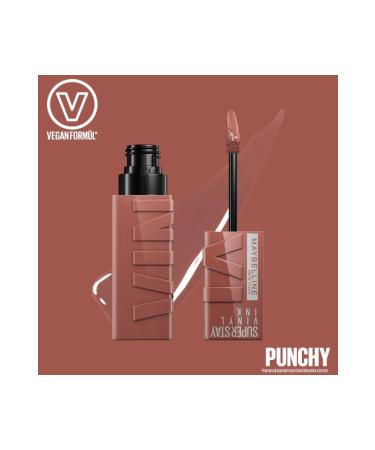 Maybelline New York Super Stay Vinyl Ink Long-Lasting Liquid Glossy Lipstick 120 Punchy - Buy Online on GoSupps.com