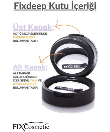 Fixdeep New Generation Hair Volumizing Powder 14 Gr. | Hair Fiber for Thin Hair | Fixdeep Water-proof - Buy Online on GoSupps.com