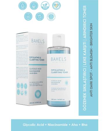 Bahels Cosmetic Revitalizing and Pore Tightening Glycolic Acid Toner for All Skin Types 200 ml - Buy Online on GoSupps.com