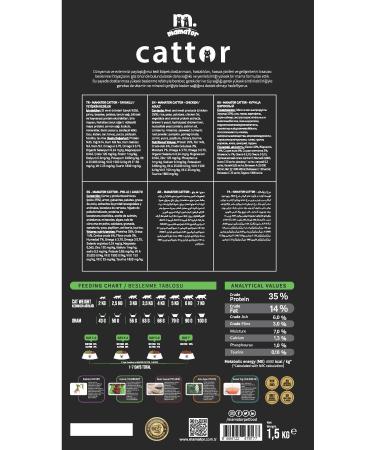 Mamator Cattor Adult Adult Cat Food Hypoallergenic 1.5 Kg Hypoallergenic - Buy Online on GoSupps.com