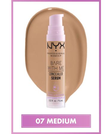 NYX Professional Makeup Bare With Me Concealer Serum 07 Medium - Buy Online on GoSupps.com