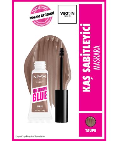 NYX Professional Makeup The Brow Glue Instant Brow Styler Eyebrow Fixing Mascara - Taupe