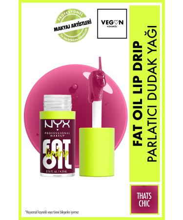 NYX Professional Makeup Fat Oil Lip Drip Shine Lip Oil - Thats Chic