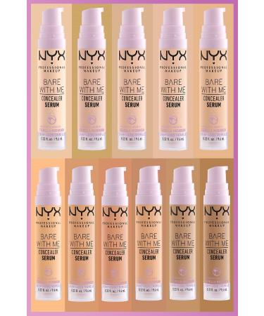 NYX Professional Makeup Bare With Me Concealer Serum 07 Medium - Buy Online on GoSupps.com