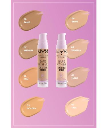 NYX Professional Makeup Bare With Me Concealer Serum 05 Golden - Buy Online on GoSupps.com