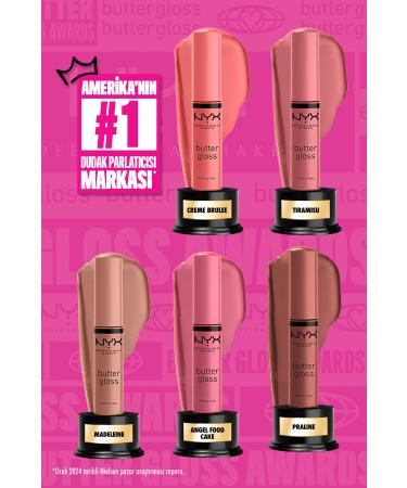 NYX Professional Makeup Lip Gloss - Butter Gloss Angel Food Cake 15 G 800897828363 - Buy Online on GoSupps.com