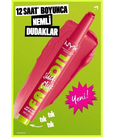NYX Professional Makeup Fat Oil Slick Click Shine Lip Balm - 10 Double Tap - Buy Online on GoSupps.com