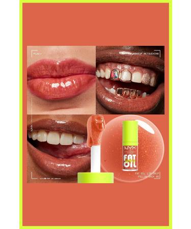 NYX Professional Makeup Fat Oil Lip Drip Shine Lip Oil - Follow Back - Buy Online on GoSupps.com
