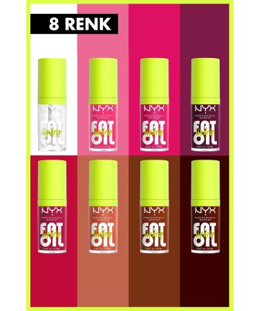 NYX Professional Makeup Fat Oil Lip Drip Shine Lip Oil - Follow Back - Buy Online on GoSupps.com