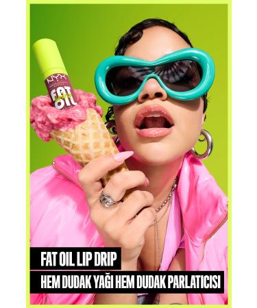 NYX Professional Makeup Fat Oil Lip Drip Shine Lip Oil - Missed Call - Buy Online on GoSupps.com