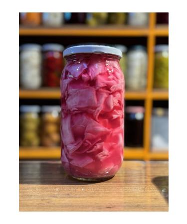 Natural White Cabbage Pickle Red Cabbage Juice 1000gr