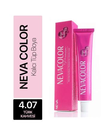 Neva Color Nevacolor Tube Hair Dye No: 4.07 Turkish Coffee