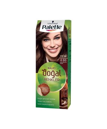 Palette Permanent Natural Colors Hair Dye No: 4.60 Light Chocolate Brown - Buy Online on GoSupps.com
