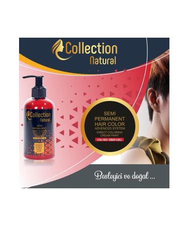 collection natural Hair Dye Pepper Red 250 ml