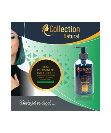 collection natural Hair Dye Emerald Green 250 ml