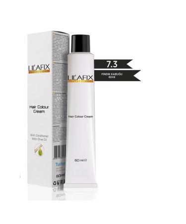 Lilafix Cream Tube Hair Dye 7.3 Hazelnut Shell 60 ml