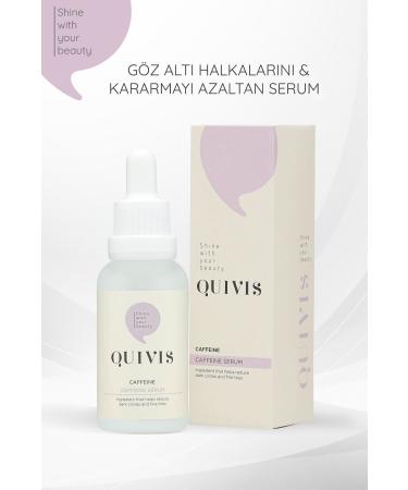 Quivis Anti-Darkness and Anti-Puffiness Under Eye Brightening Caffeine Serum 30 ML - Buy Online on GoSupps.com