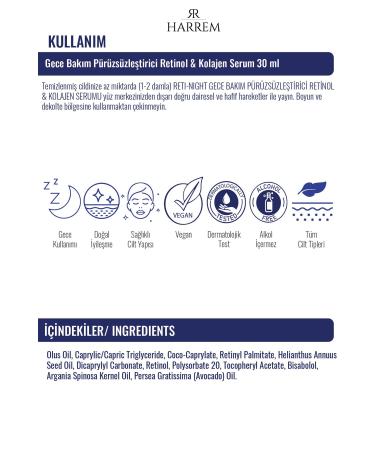 Reti-night Serum Anti-Aging Plumping Retinol & Collagen Serum 30 ml - Buy Online on GoSupps.com