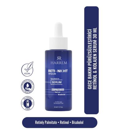 Reti-night Serum Anti-Aging Plumping Retinol & Collagen Serum 30 ml
