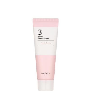 Numbuzin No.3 Velvet Beauty Cream - Skin Tone Equalizing Moisturizing Cream 60ml