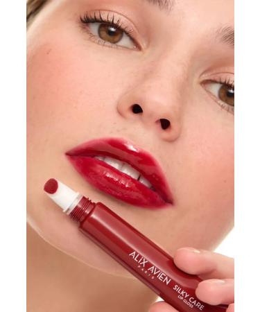Alix Avien Silky Care Lipgloss 309 - Sweet Cherry - Soft Smooth Appearance - Protective and Moisturizing Effect - Buy Online on GoSupps.com