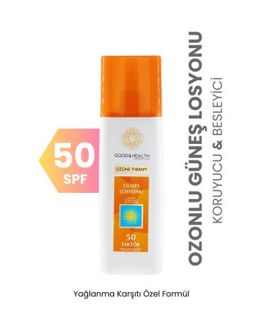Good & Health Ozone Therapy 50 Factor Sun Lotion 200 ml