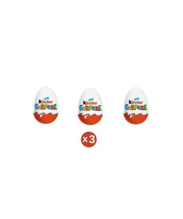 Ferrero Kinder Surprise Egg 20 g - 3 Pieces