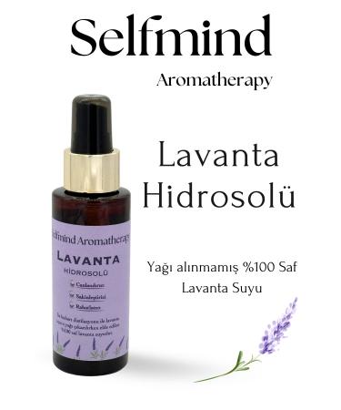 Selfmind Aromatherapy 0 Pure and Natural Lavender Water/Hydrosol 100 Ml