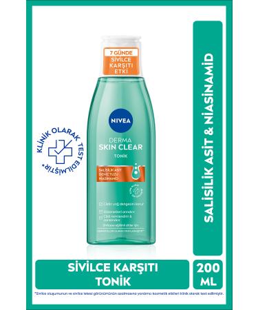NIVEA Derma Skin Clear Anti-Acne Routine Serum 30ml Gel 150ml Toner 200ml Peeling 150ml Cream 40ml - Buy Online on GoSupps.com
