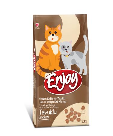 Enjoy Chicken Adult Cat Food 10 Kg