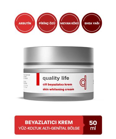 Quality Life Whitening Cream Genital Area Skin Underarm Bikini Area Elbow Whitening Private Area Face
