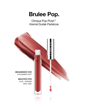 Clinique Pop Plush Creamy Lip Gloss - Brulee Pop