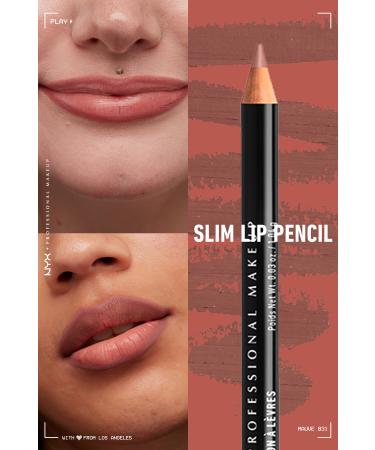 NYX Professional Makeup Dudak Kalemi - Slim Lip Pencil Mauve 800897108311 - Buy Online on GoSupps.com